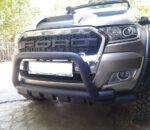 FORD RANGER 2012-2023 ÖN KORUMA DOUBLE SHARK SİYAH - Görsel 2
